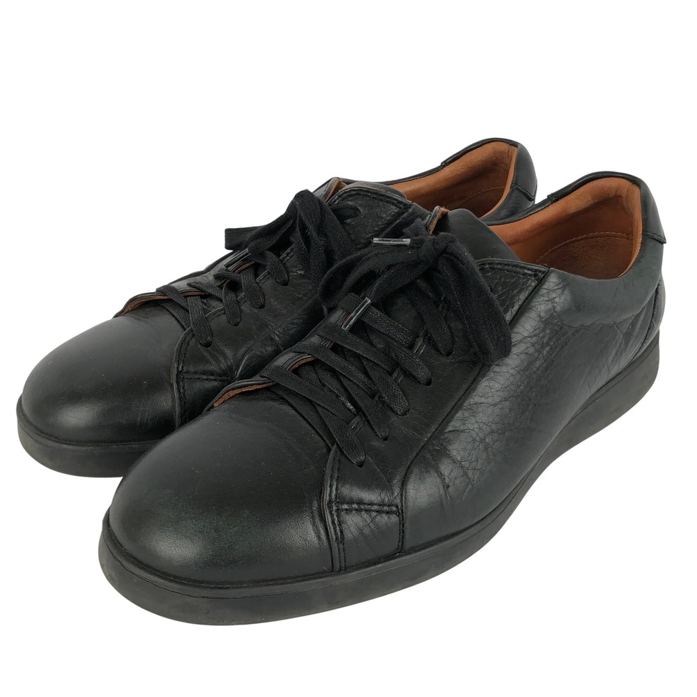 KENNETH COLE Gentle Souls Ryder Sneakers Mens 9.5 42.5 Black Glove Leather Shoes